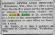 1906 - Amos A Kiehle resigns service at Calvary Church in Milwaukee